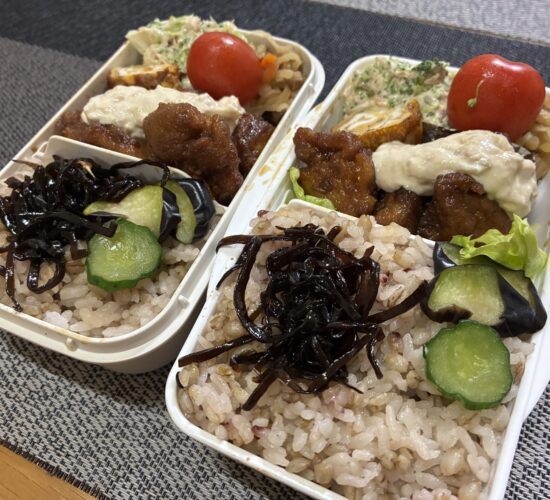 10月24日(金)/チキン南蛮、ブロッコリーとツナのサラダ、卵焼きなど